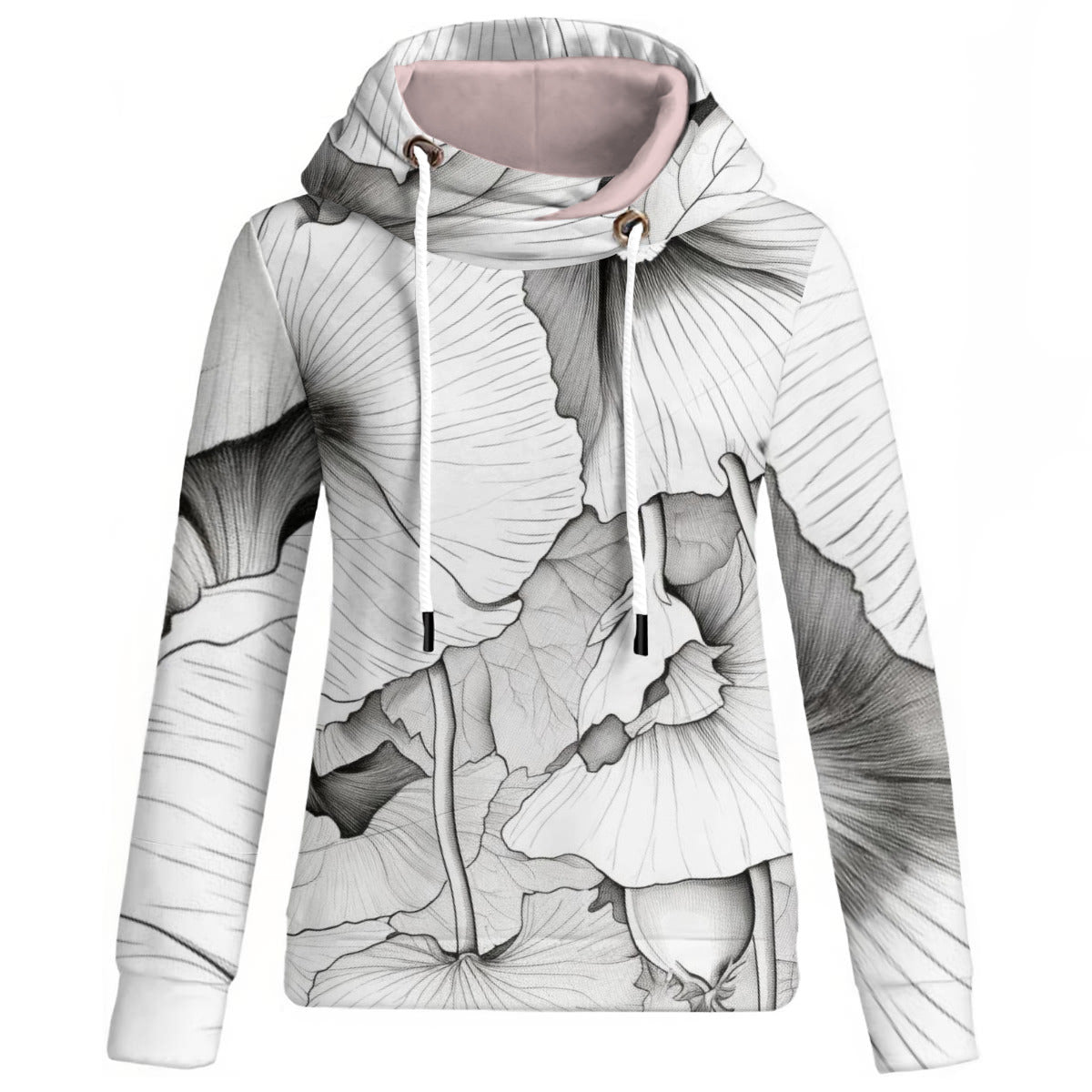 Women's Lightweight Hoodie Patchwork style WHP0054
