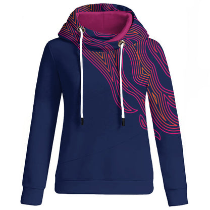 Women's Lightweight Hoodie Patchwork style WHP0055