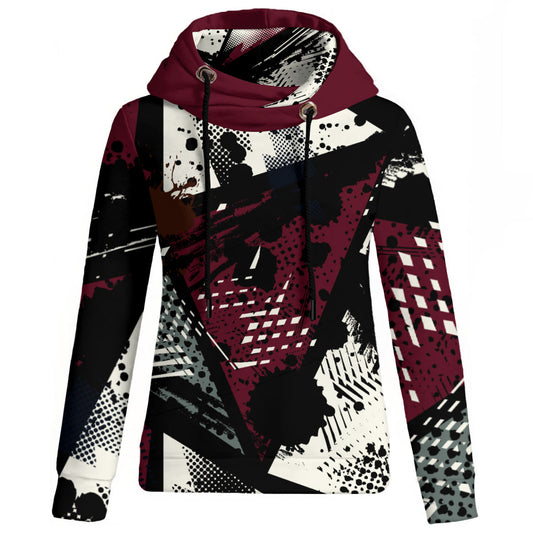 Women's Lightweight Hoodie Patchwork style WHP0056
