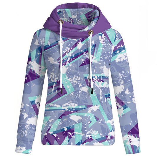 Women's Lightweight Hoodie Patchwork style WHP0039