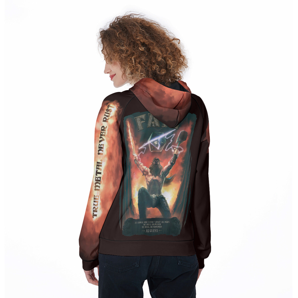 Epic Metal Women's Raglan Pullover Hoodie