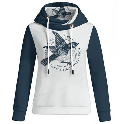 Women's Lightweight Hoodie Patchwork style WHP0035