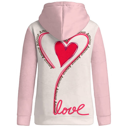 Women's Lightweight Hoodie Patchwork style WHP0057