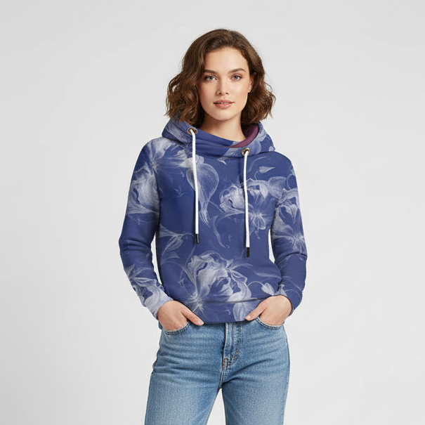Women's Lightweight Hoodie Patchwork style WHP0001