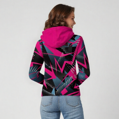 Women's Lightweight Hoodie Patchwork style WHP0058